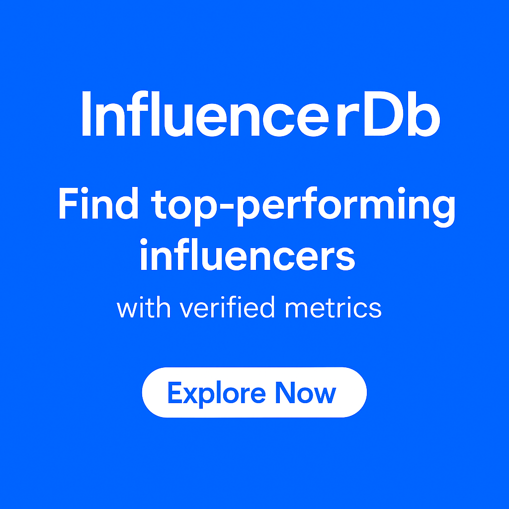 InfluencerDB Creator Discovery Platform